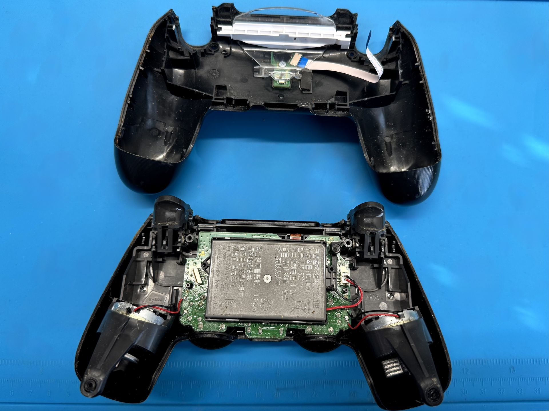 Opened PS4 controller, immediately after opening