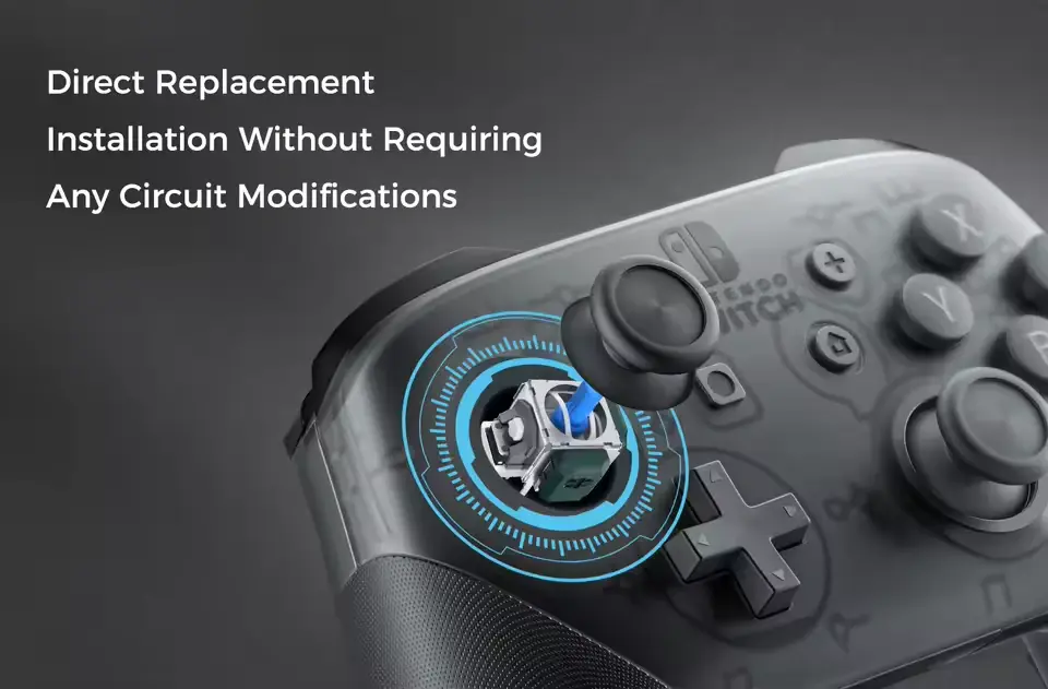 Aknes Hallpi TMR - direct replacement - Nintendo Switch Pro