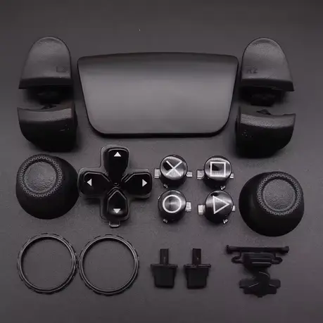 Button Set Black for PS5 Dualsense Controller